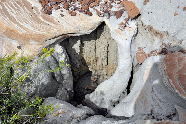 rock formations in Makoshika State Park